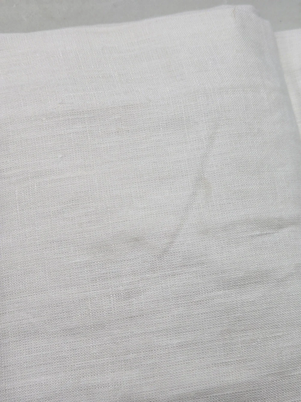 NWT QUINCE Set Of 2 48x96 European Linen Curtains White 9383
